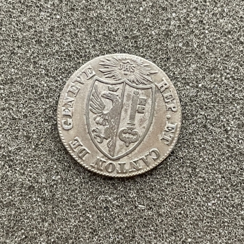 Preview: 1 Sol Kanton Genf 1825