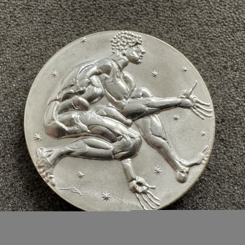 Silber Medaille Hans Erni Planetarium 1969