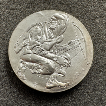 Silber Medaille Hans Erni Schützenfest Luzern 1979