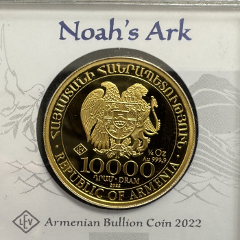 1/4 Unze Gold Arche Noah 2022
