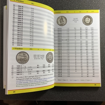 Preview: Schweizer Münzen & Banknoten Katalog 2021
