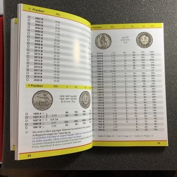 Preview: Schweizer Münzen & Banknoten Katalog 2021