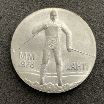 25 Markkaa Silber Finnland Lathi1978