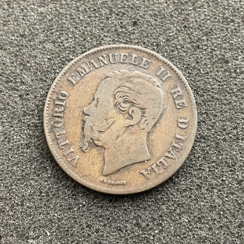 Preview: 5 Centesimi Italien 1862 N