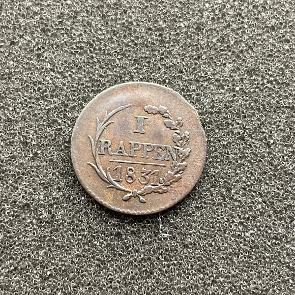 1 Rappen Luzern 1831