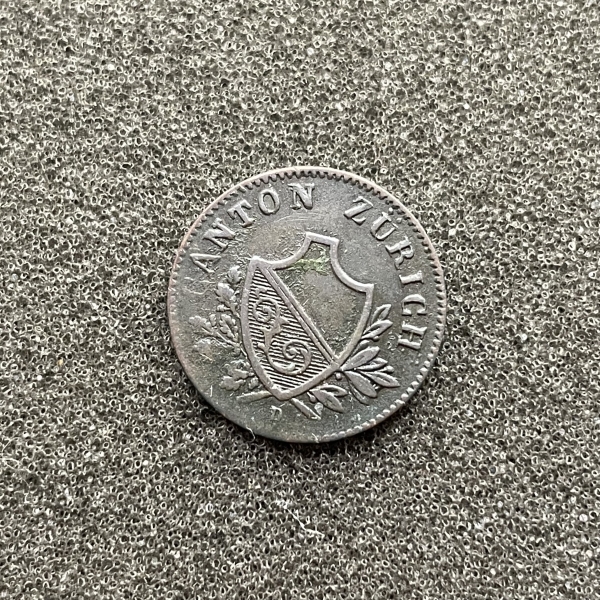 2 Rappen Kanton Zürich 1842