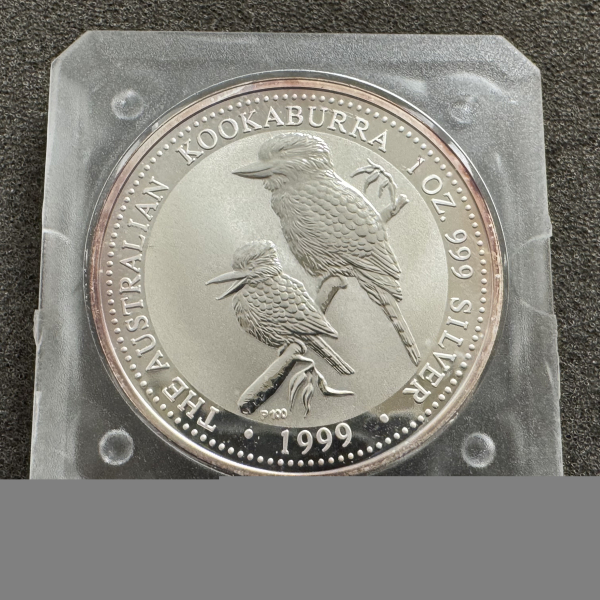 1 Unze Silber Australien Kookaburra 1999