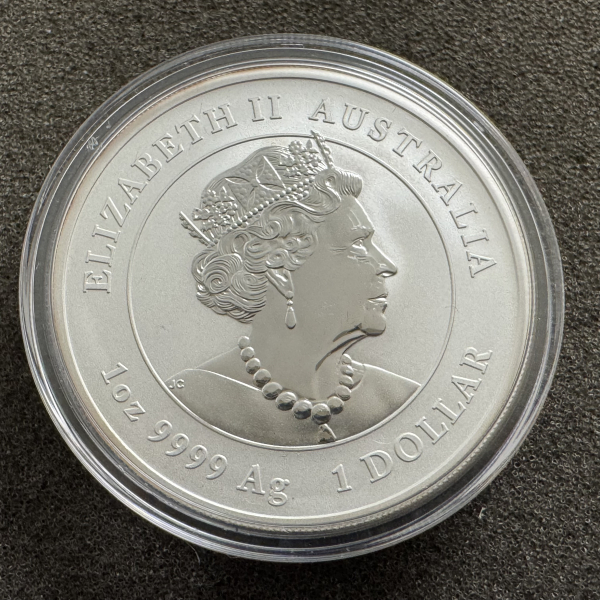 1 Unze Silber Australien Lunar III Ochse 2021