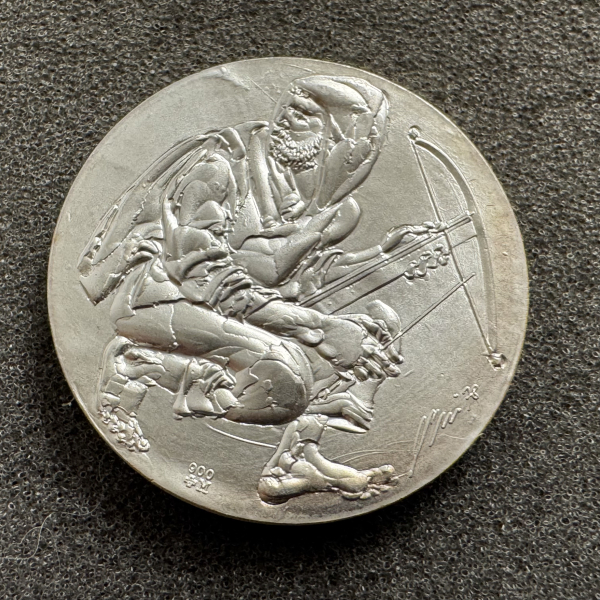 Silber Medaille Hans Erni Schützenfest Luzern 1979