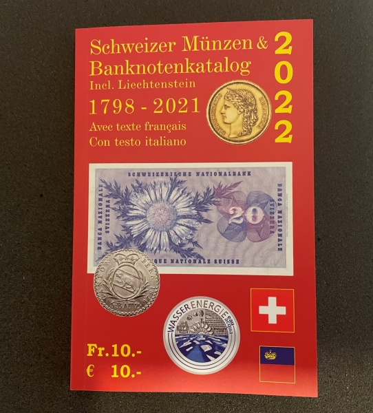 Schweizer Münzen & Banknoten Katalog 2022
